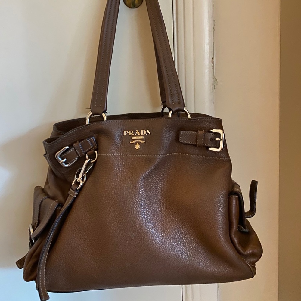 Prada Leather Satchel Bag